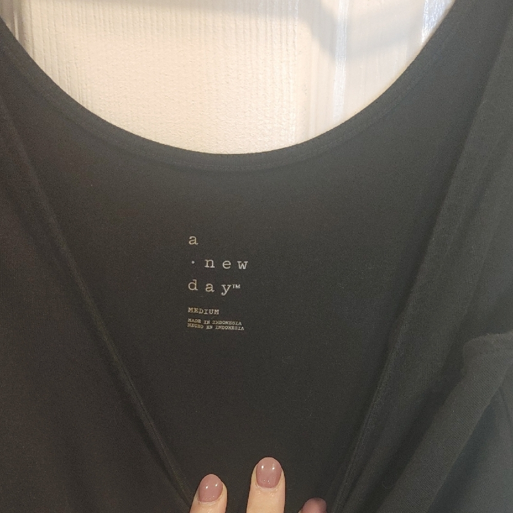 a new day Black Scoop Neck Dress - Picture 3 of 5
